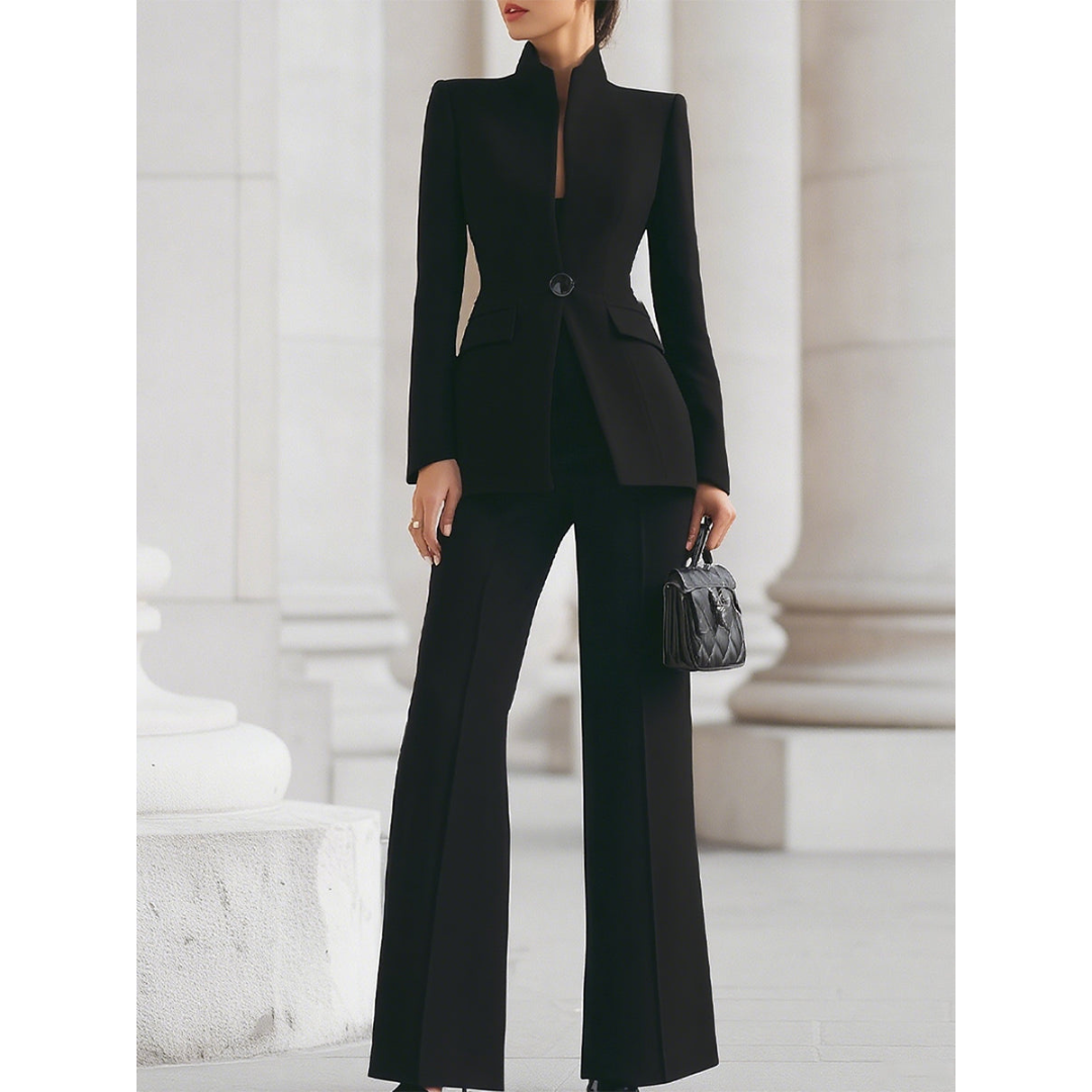 Women’s Evening Blazer & Trouser Suit Set | Long