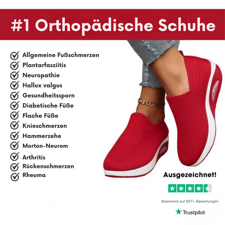 Women's Casual Orthopedic Comfort Walking Shoes | Slip On