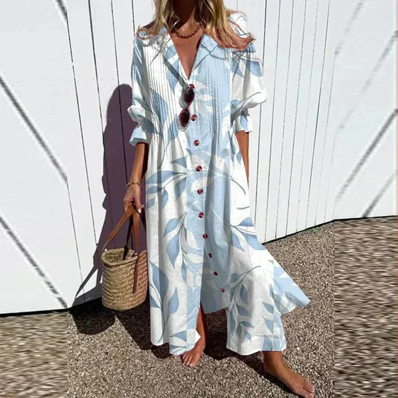 Women's Colorful Elegant Summer Dress | Maxi