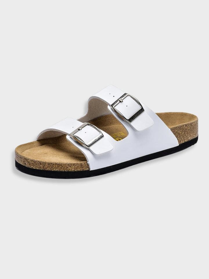 Men's Casual Buckle Comfort Slide Sandals | Orthopedic