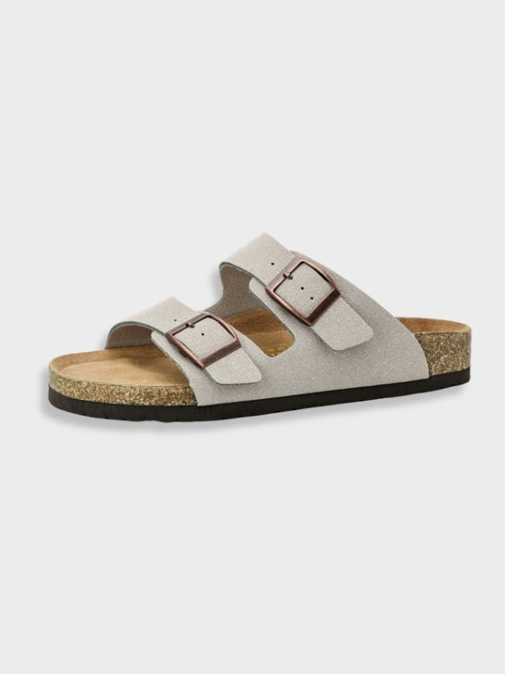 Men's Casual Buckle Comfort Slide Sandals | Orthopedic