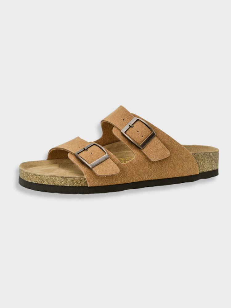 Men's Casual Buckle Comfort Slide Sandals | Orthopedic