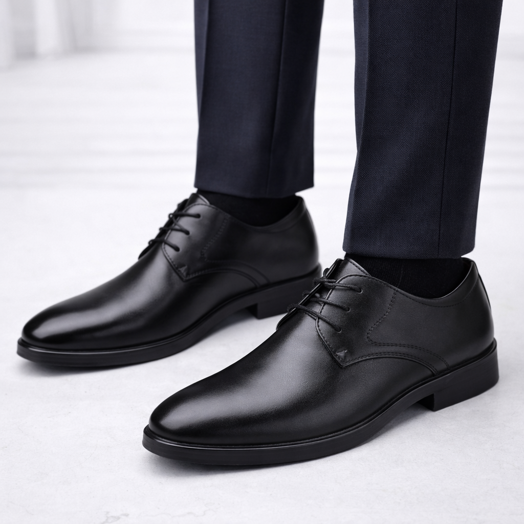 Men's Formal Lace Up Dress Shoes | Orthopedic