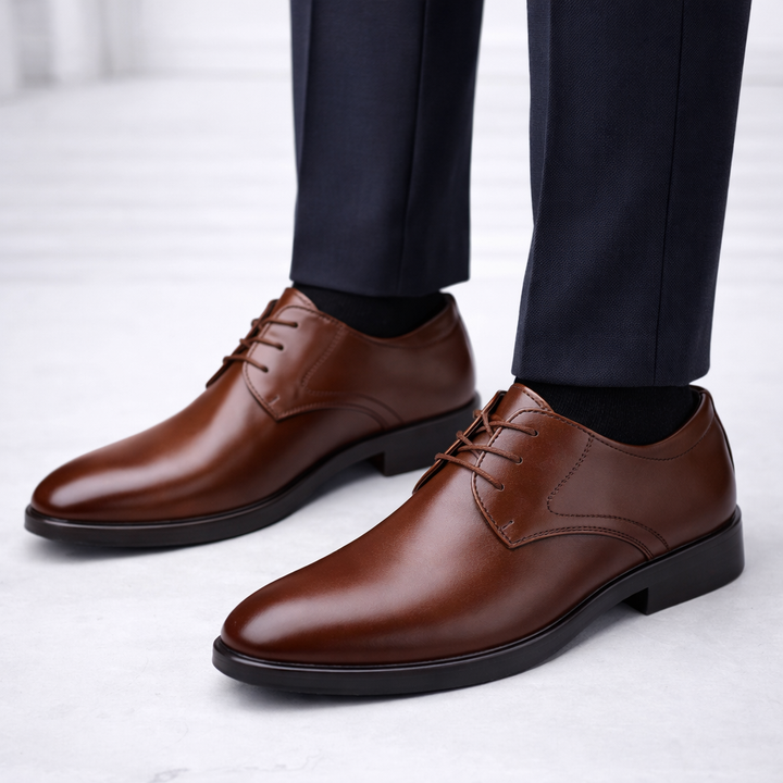 Men's Formal Lace Up Dress Shoes | Orthopedic
