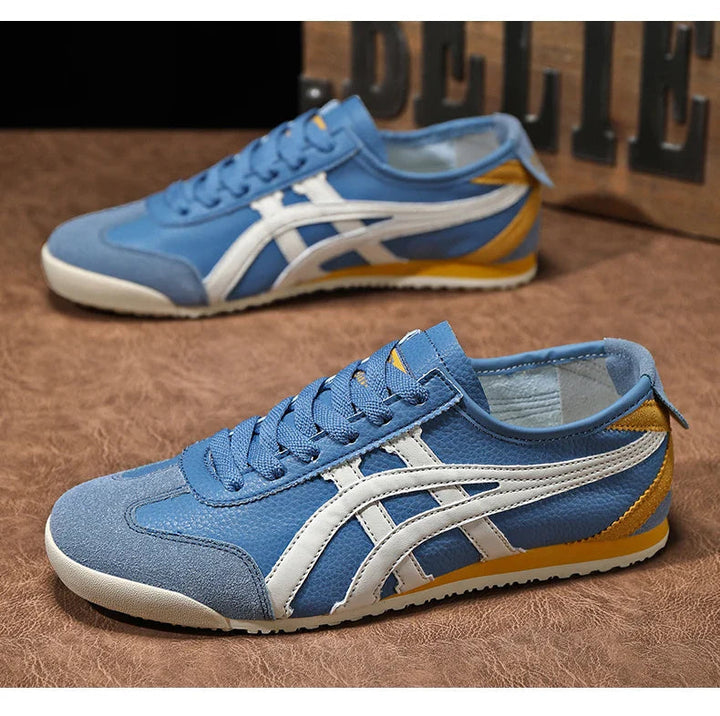 Men's Casual Retro Style Lace Up Orthopedic Sneakers | Low Top