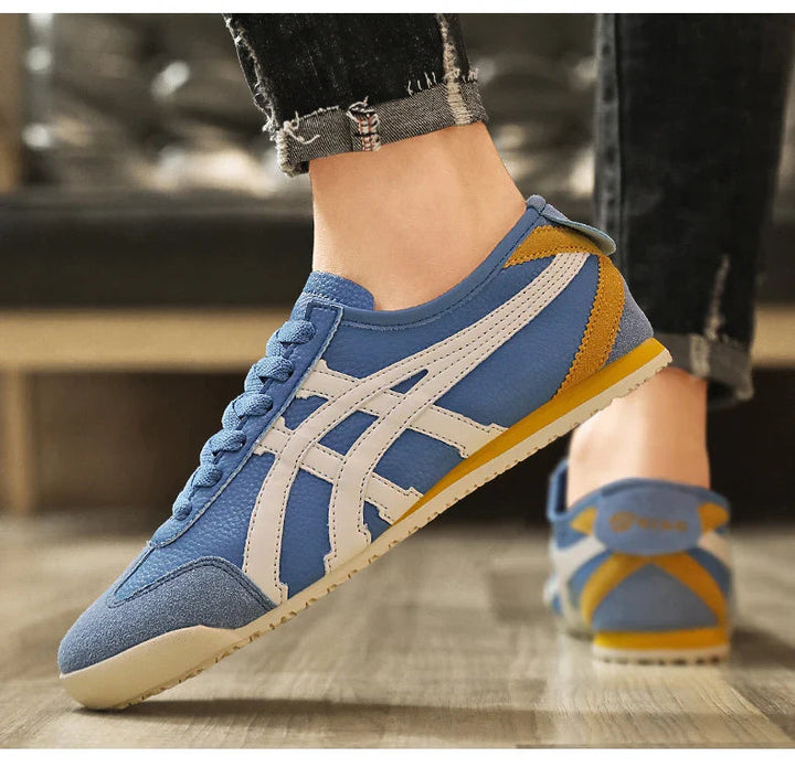 Men's Casual Retro Style Lace Up Orthopedic Sneakers | Low Top