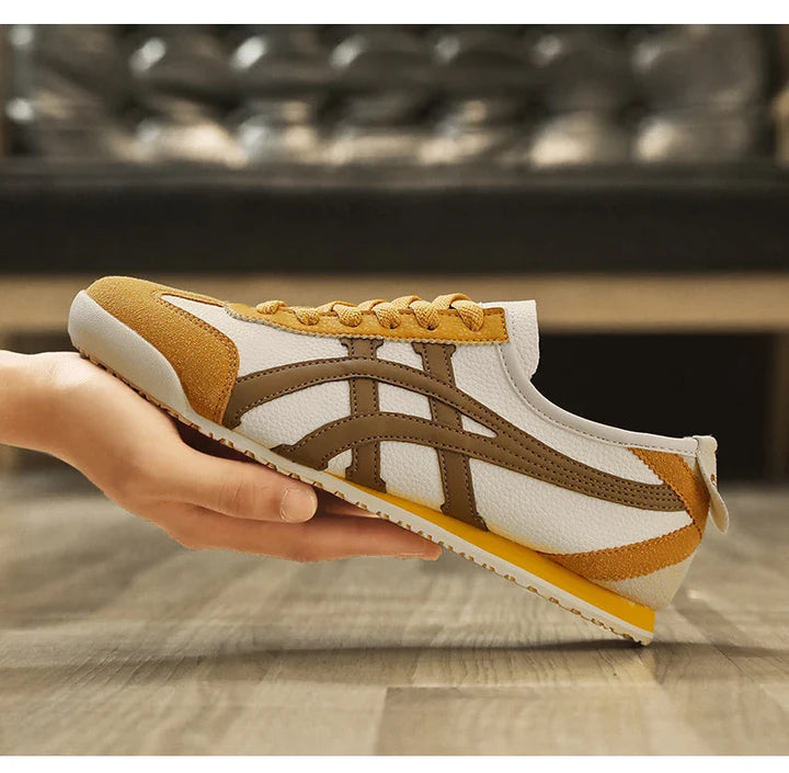 Men's Casual Retro Style Lace Up Orthopedic Sneakers | Low Top