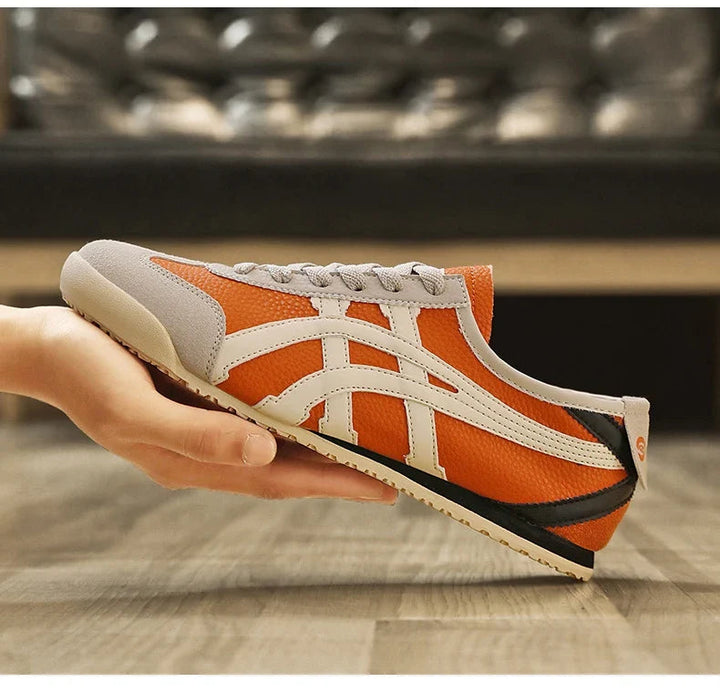 Men's Casual Retro Style Lace Up Orthopedic Sneakers | Low Top