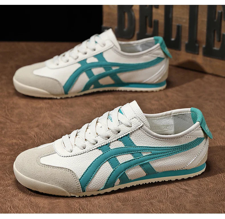 Men's Casual Retro Style Lace Up Orthopedic Sneakers | Low Top