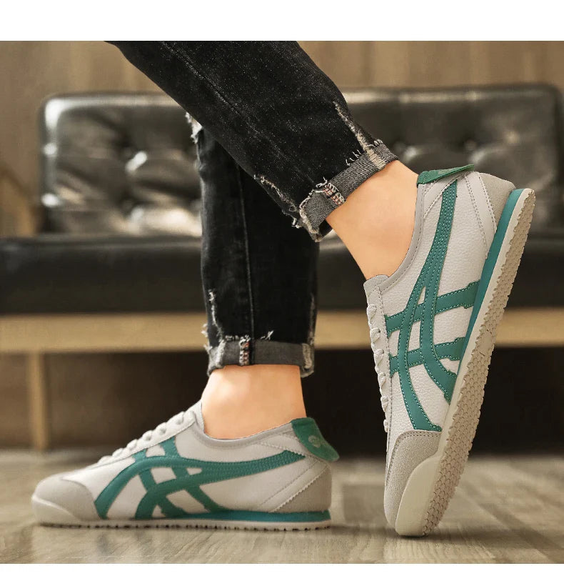 Men's Casual Retro Style Lace Up Orthopedic Sneakers | Low Top