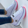 Women's Casual Lace Up Chunky Sneakers | Orthopedic