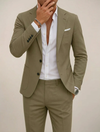 Men’s Elegant Spring Tailored Blazer and Trouser Suit Set | Two Piece