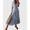 Women's Boho Vintage Summer Dress | Maxi