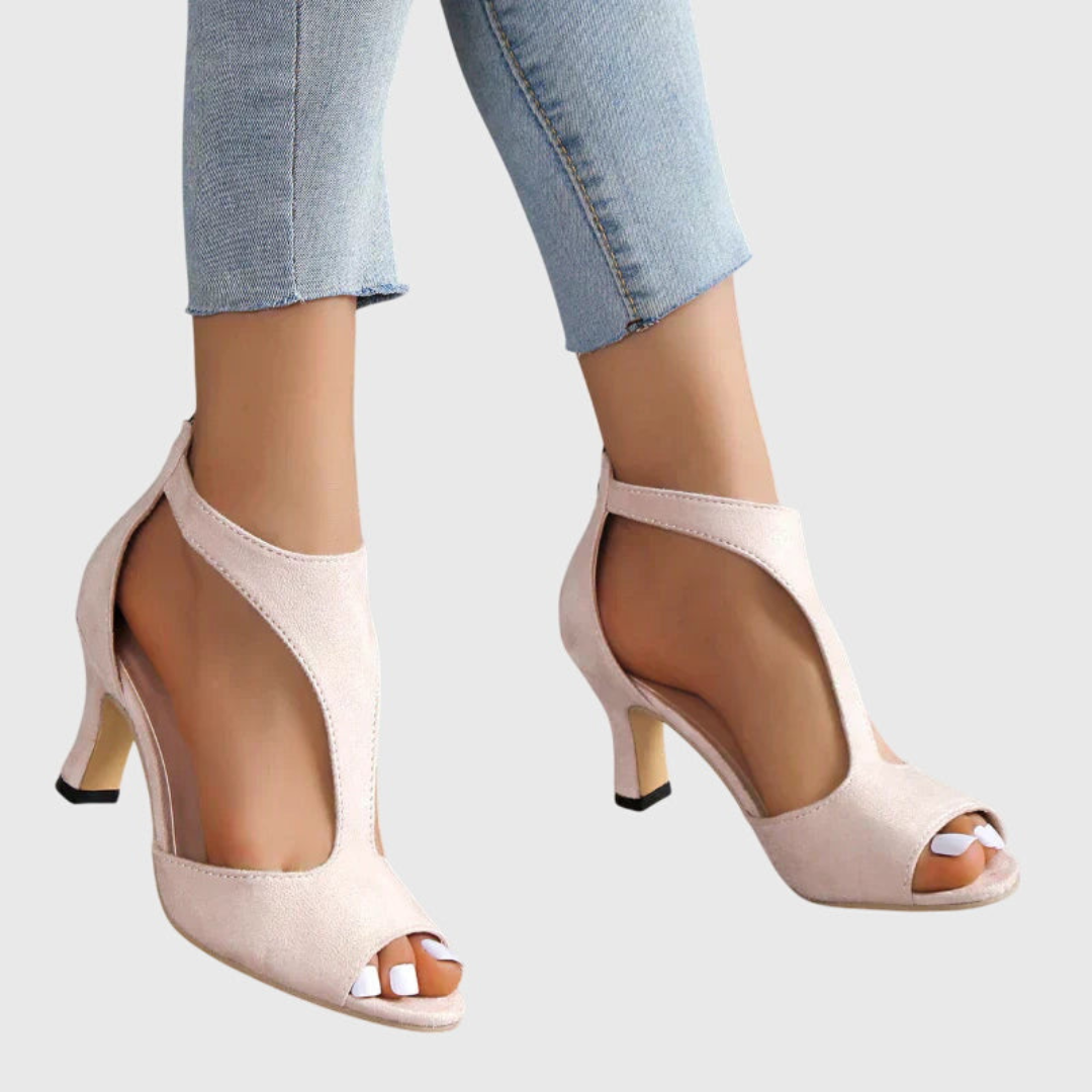 Women's Chique T-Strap Heels | Orthopedic