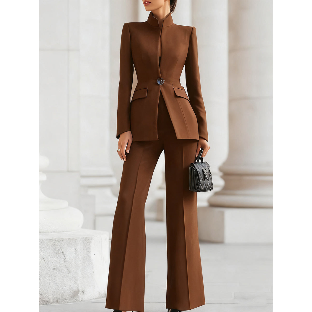 Women's Chique Work Blazer and Trouser Set | Two Piece