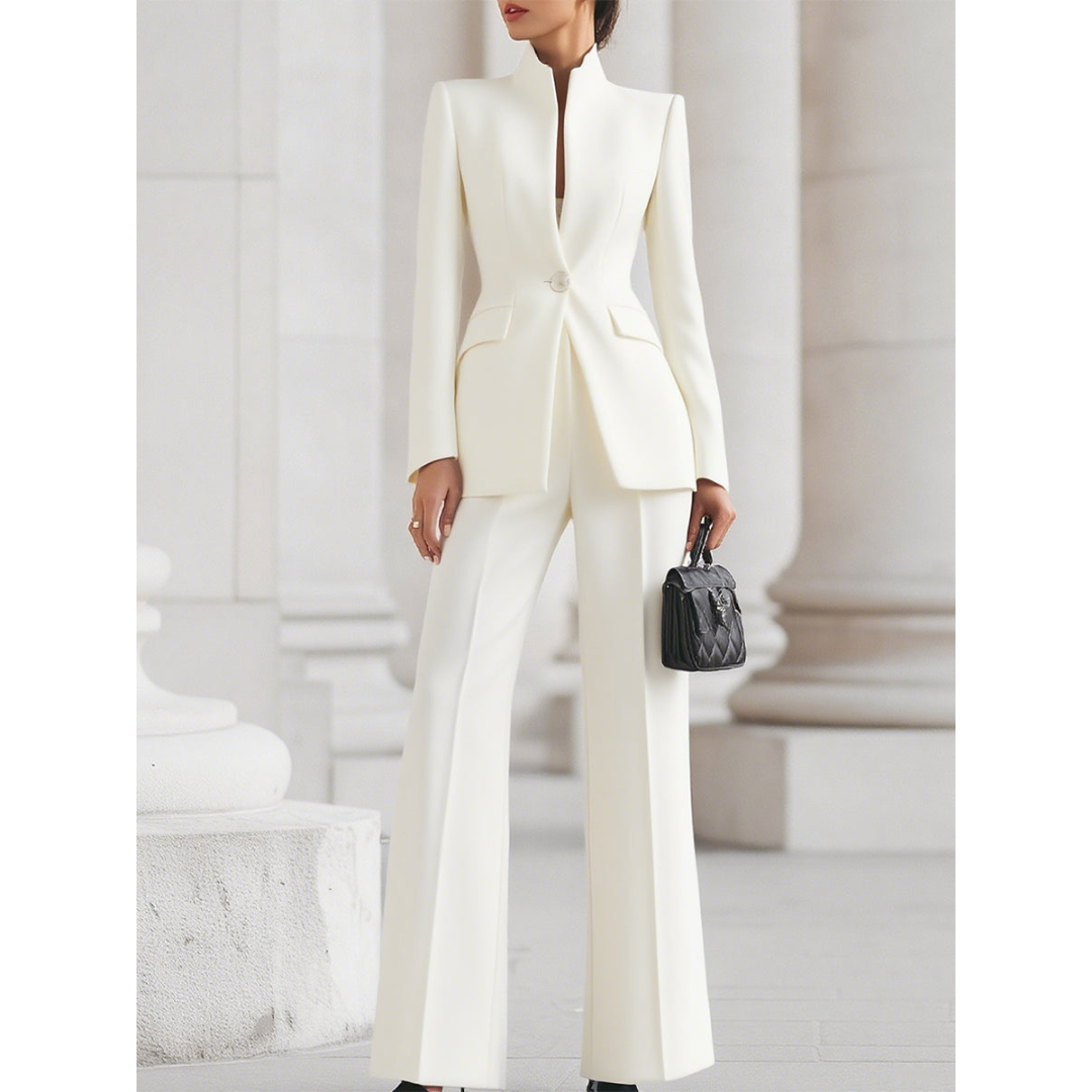 Women's Chique Work Blazer and Trouser Set | Two Piece
