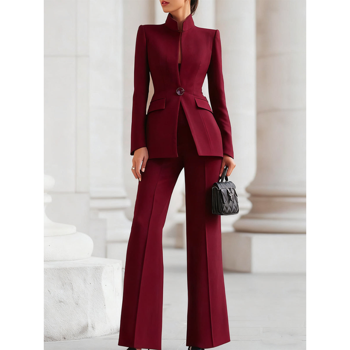 Women's Chique Work Blazer and Trouser Set | Two Piece