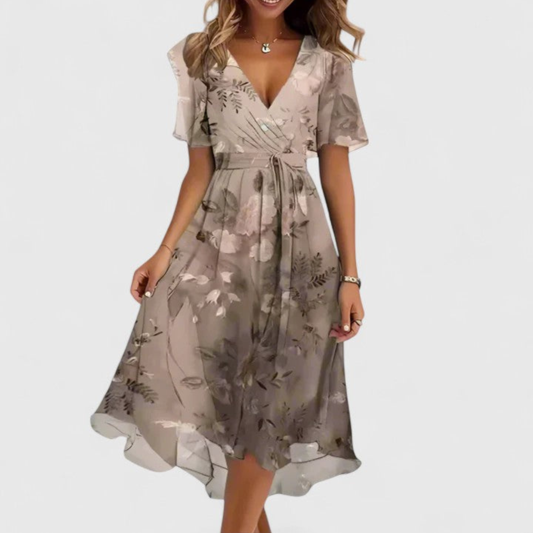 Women's Elegant Flowy Summer Dress | Mini
