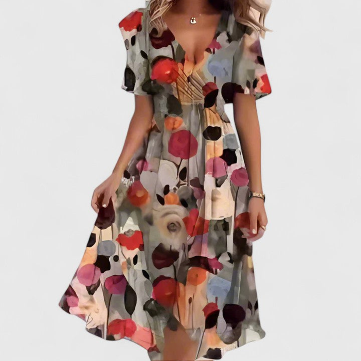 Women's Elegant Flowy Summer Dress | Mini
