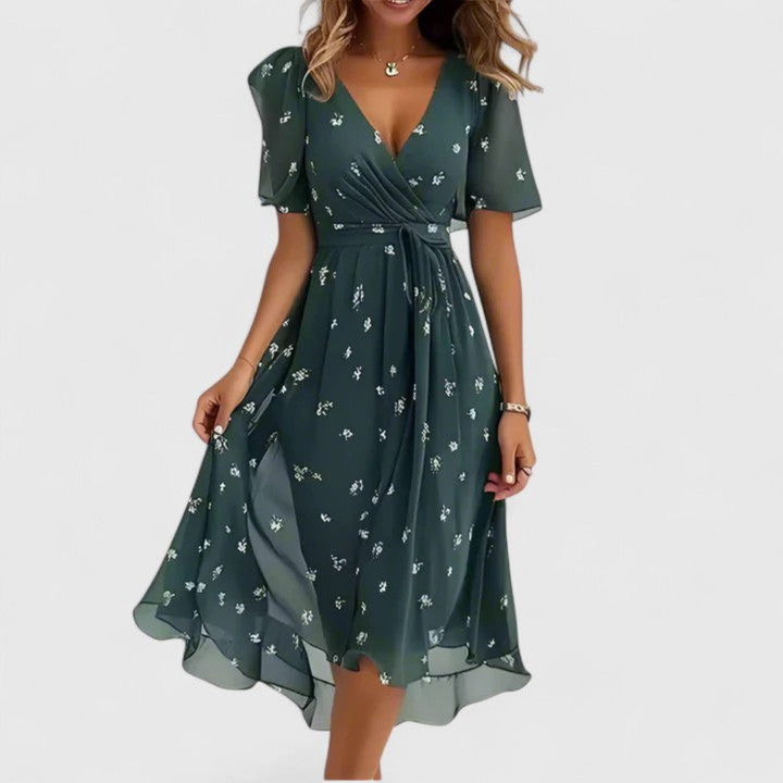 Women's Elegant Flowy Summer Dress | Mini