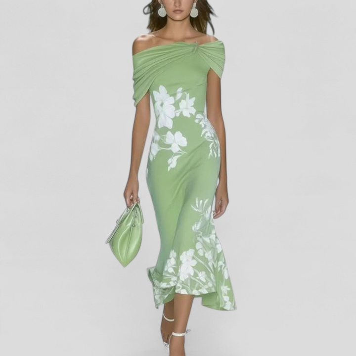 Women's Elegant Cocktail Summer Dress | Midi