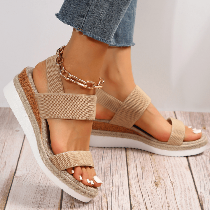 Women's Orthopedic Platform Summer Sandals | Thick Sole