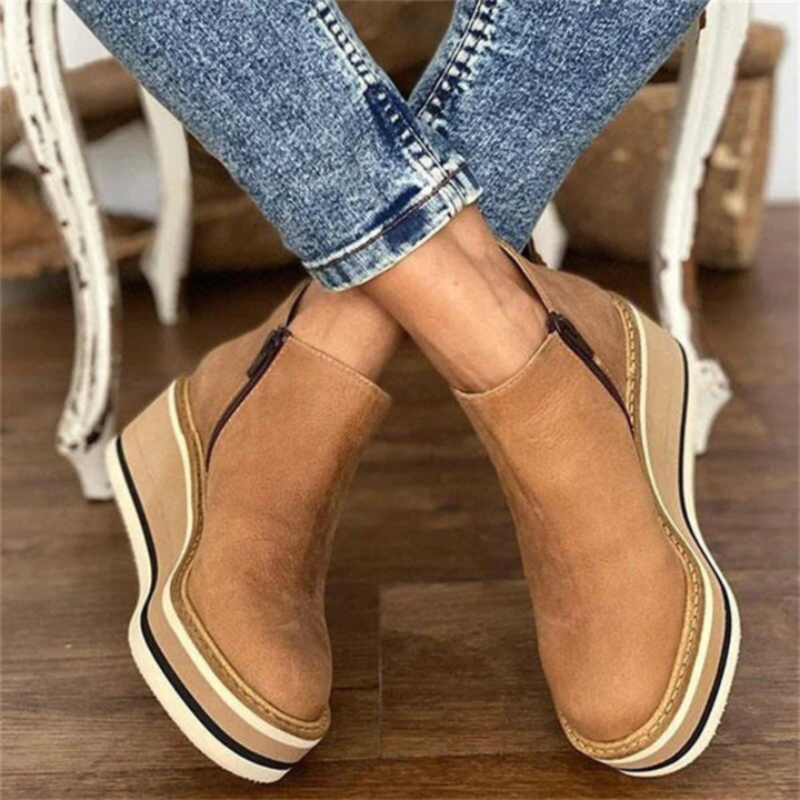 Women's Platform Ankle Boots | Orthopedic