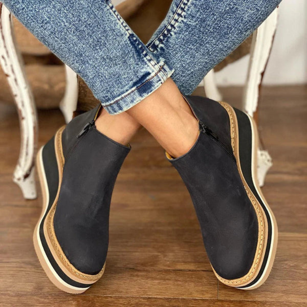 Women's Platform Ankle Boots | Orthopedic