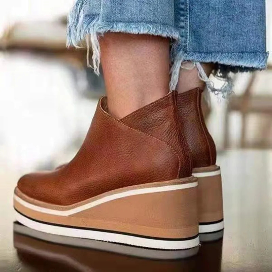 Women's Platform Ankle Boots | Orthopedic