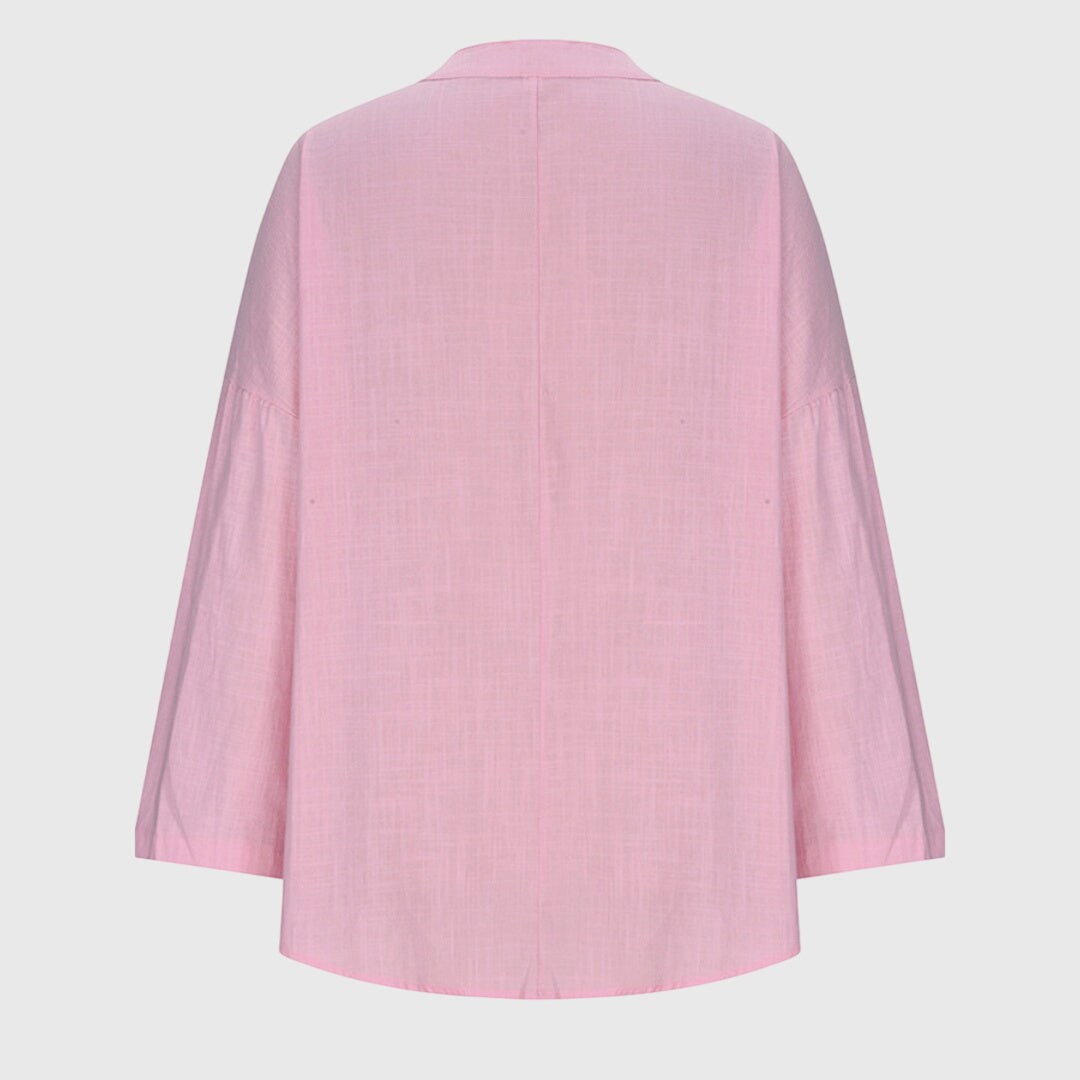 Women's Elegant Flowy Summer Shirt | Long Sleeve