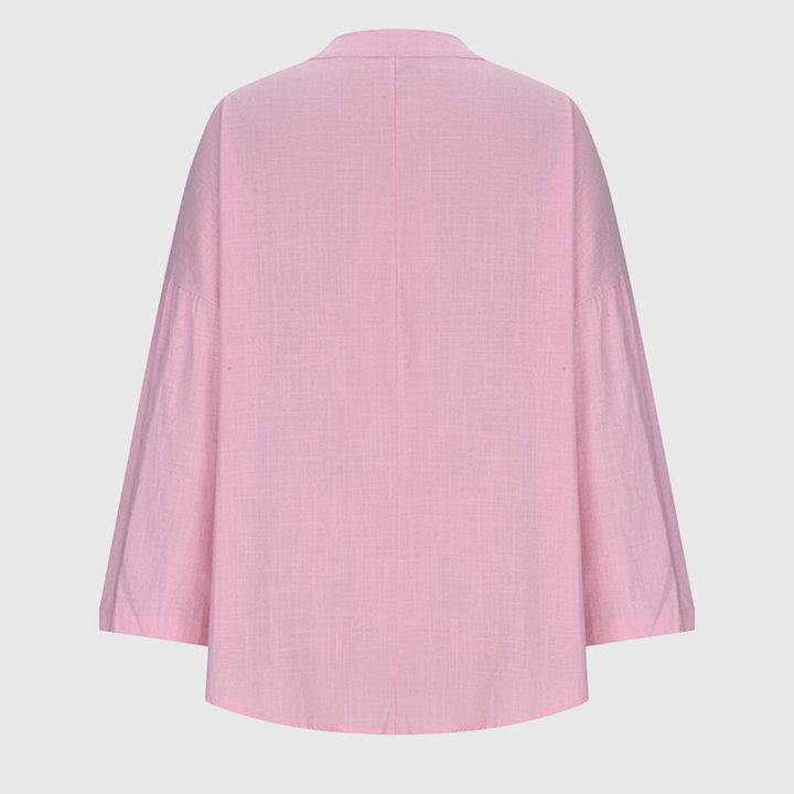 Women's Elegant Flowy Summer Shirt | Long Sleeve