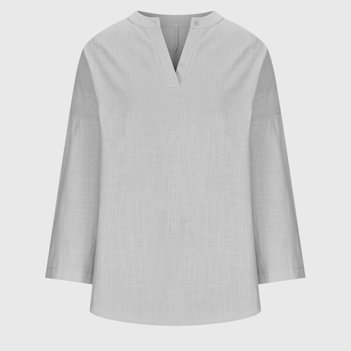Women's Elegant Flowy Summer Shirt | Long Sleeve