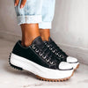 Women’s Casual Chunky Lace-Up Sneakers | Orthopedic