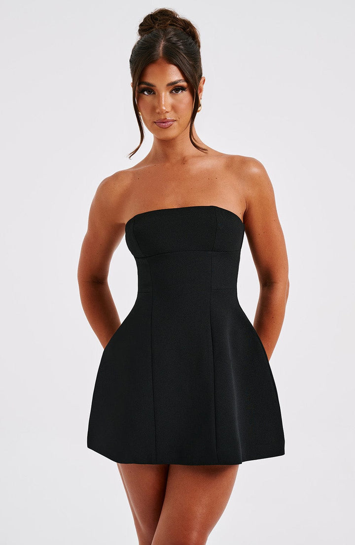 Women's Cocktail Strapless Bubble Dress | Mini