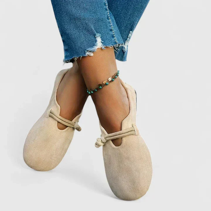 Women's Casual Orthopedic Barefoot Slip On Loafers | Wide Fit