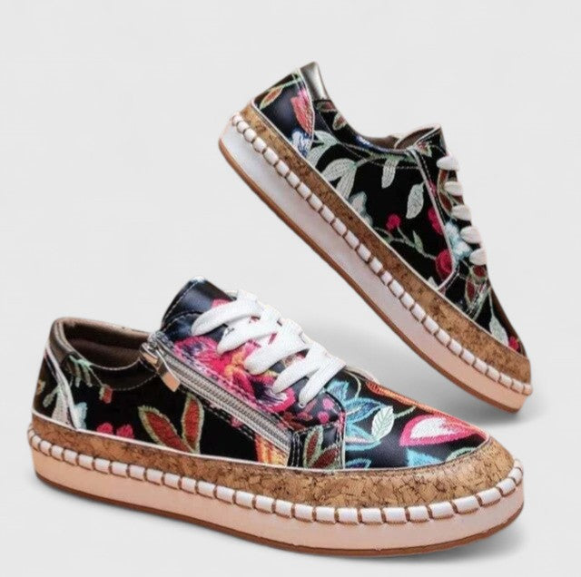 Women's Orthopedic Lace Up Shoes | Flat