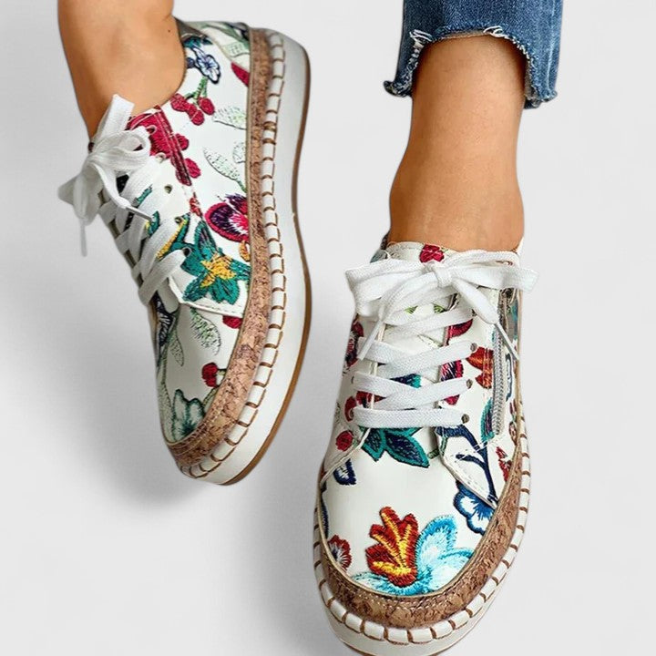 Women's Orthopedic Lace Up Shoes | Flat