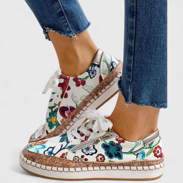 Women's Orthopedic Lace Up Shoes | Flat