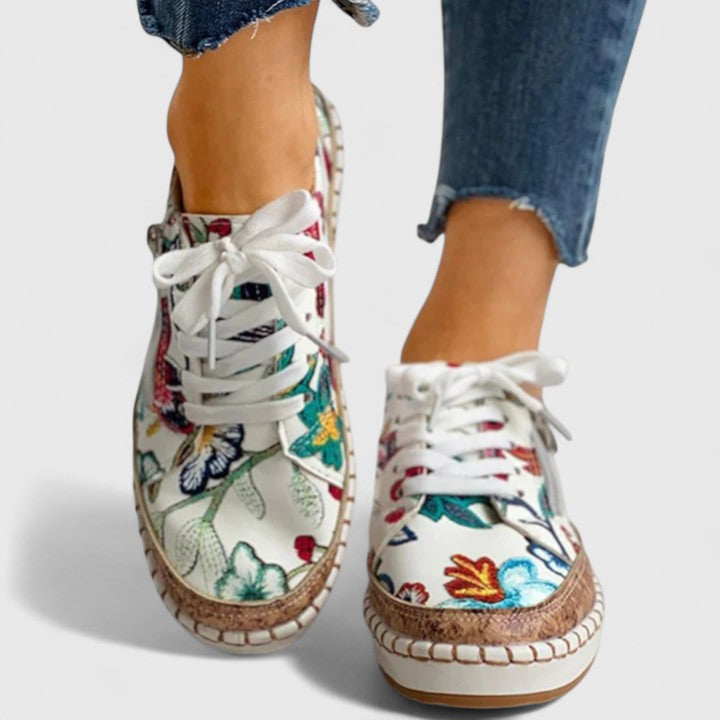 Women's Orthopedic Lace Up Shoes | Flat