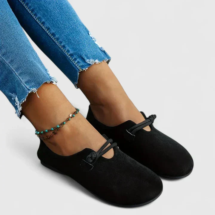 Women's Casual Orthopedic Barefoot Slip On Loafers | Wide Fit