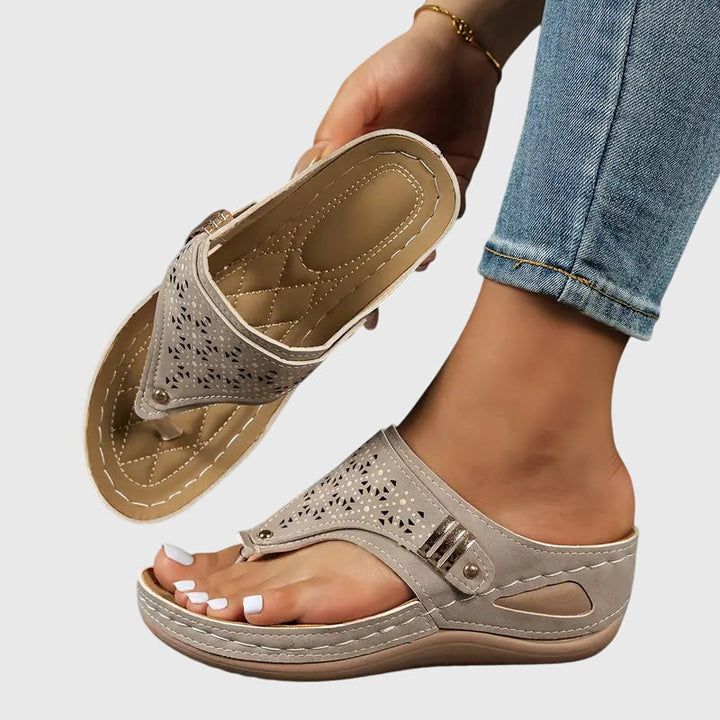 Women's Casual Thong Comfort Sandals | Orthopedic