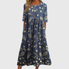 Women's Vintage Floral A Line Dress | Mini