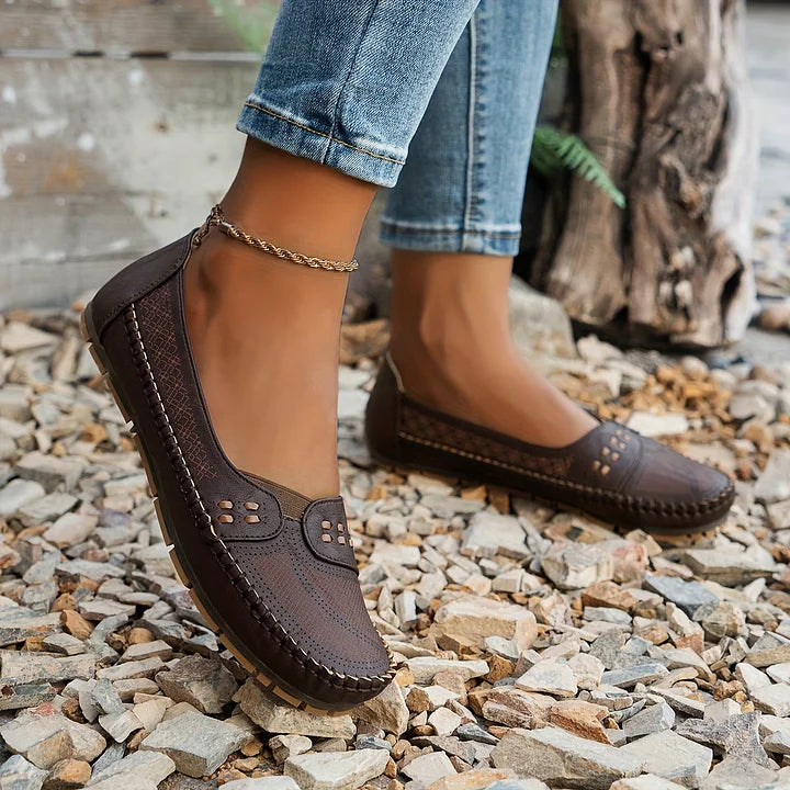 Women's Casual Orthopedic Flat Shoes | Slip On