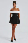 Women's Cocktail Off Shoulder Bow Dress | Mini