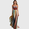 Women's Elegant Pleated Evening Dress | Maxi