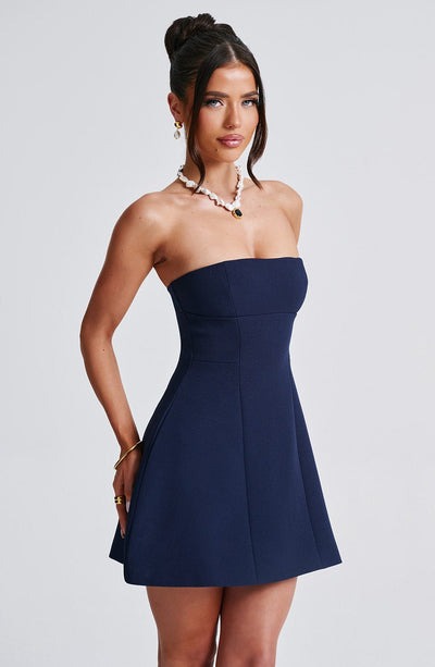 Women's Cocktail Strapless Bubble Dress | Mini
