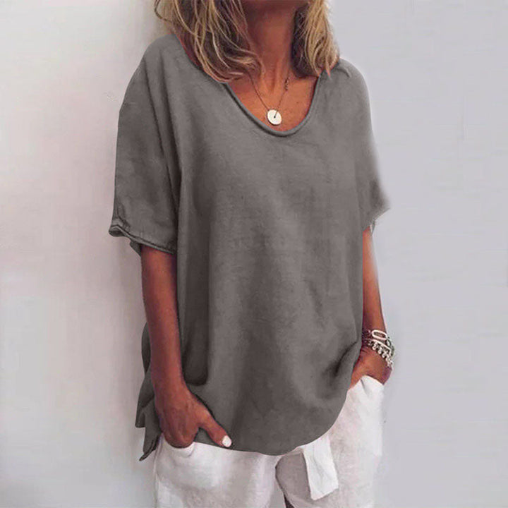 Women's Casual Loose Summer T-Shirt | Short Sleeves