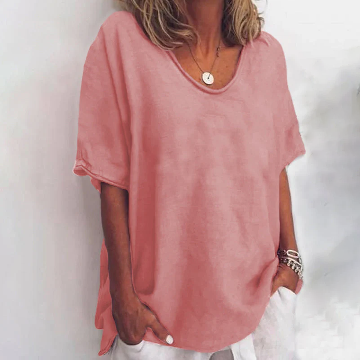 Women's Casual Loose Summer T-Shirt | Short Sleeves