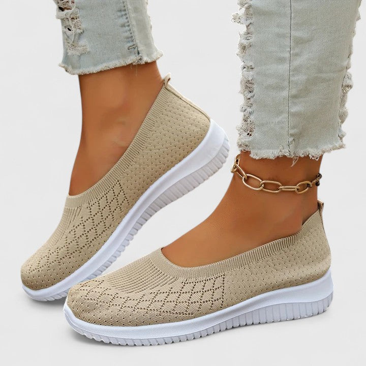 Women's Casual Orthopedic Round Toe Shoes | Slip On