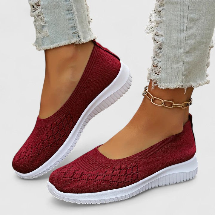 Women's Casual Orthopedic Round Toe Shoes | Slip On